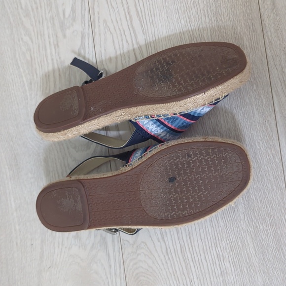 Michael Kors Striped Espadrilles Sandals - Picture 2 of 4